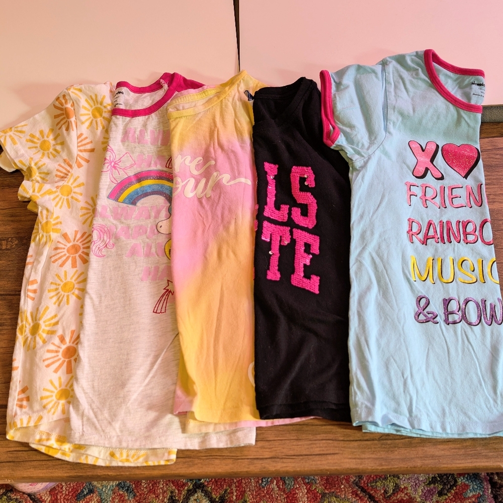 Girls Shirt Bundle Tops Large‎ 10 12